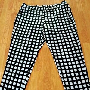 Big Bold Sexy Checkerboard Lane Bryant Pants